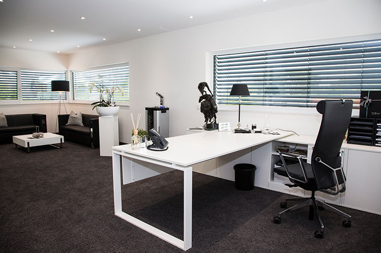 Büroräume der neuen Firmenzentrale der beladomo GmbH