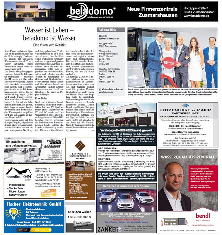 beladomo Edelwasser Manufaktur