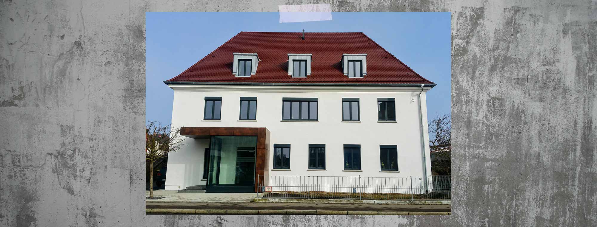 Sanierung und Erweiterung Bürogebäude Ingenieurbüro Degen Günzburg bendl Bauschnelldienst