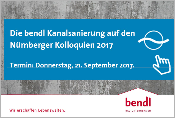 bendl Kanalsanierung Nürnberger Kolloquien 2017