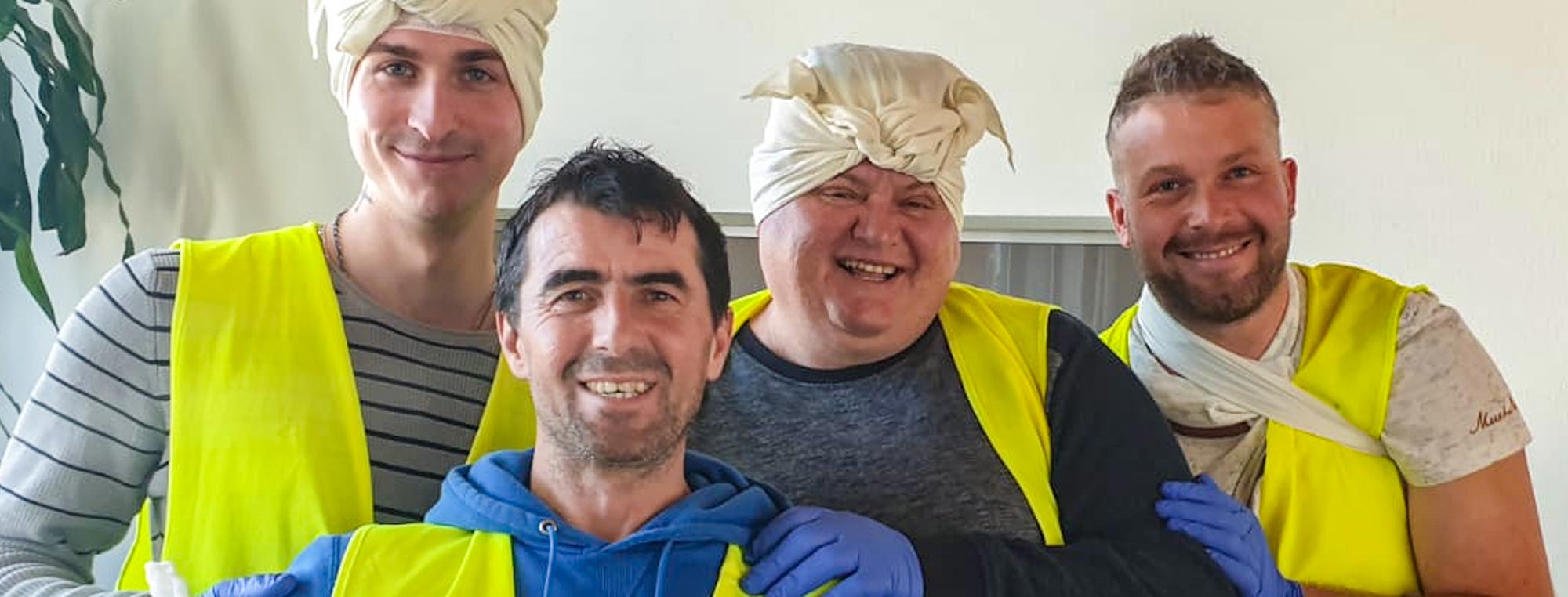 Strahlende Gesichter beim bendl Ersthelferkurs 2019