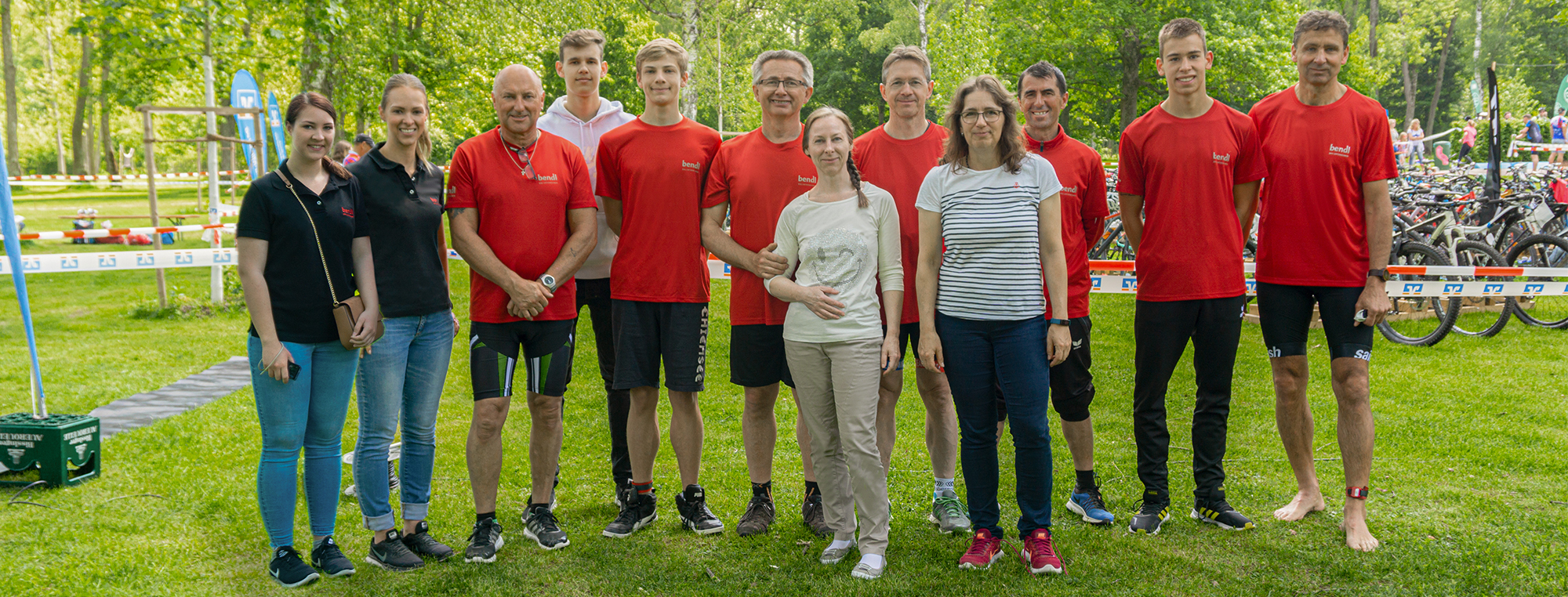 bendl Bauunternehmen belegt Platz 1 beim Günzburger alkoholfrei Cross-Triathlon 2019. Wir freuen uns riesig