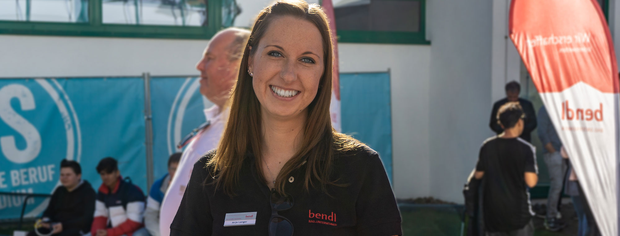 Bauunternehmen bendl auf der IBS Infomesse Beruf und Studium 2019 in Günzburg.
