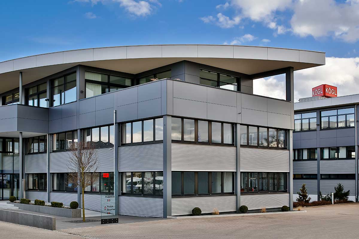 Neubau und Erweiterung eines Verwaltungsgebäudes für die Firma Kögl GmbH