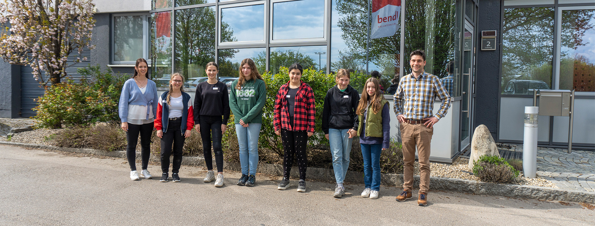 Girls Day 2023 beim Bauunternehmen bendl in Günzburg