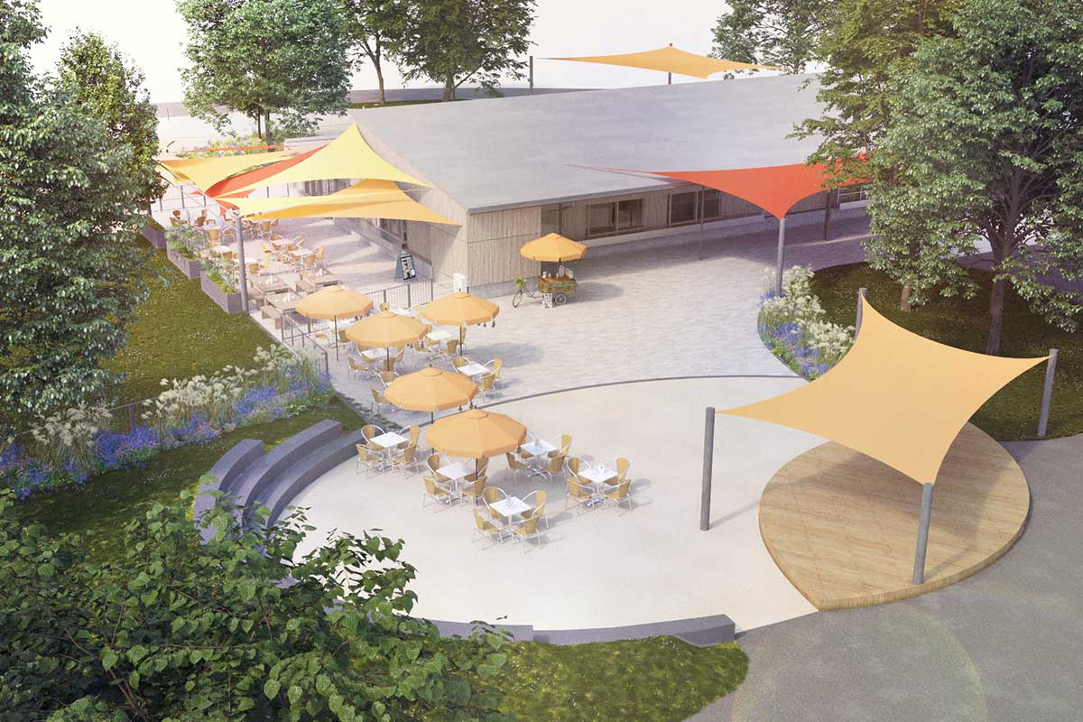 Bauunternehmen bendl erschafft Neubau für Günzburger Waldbad