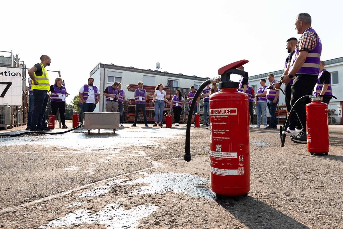Safety Day 2024 beim Bauunternehmen bendl