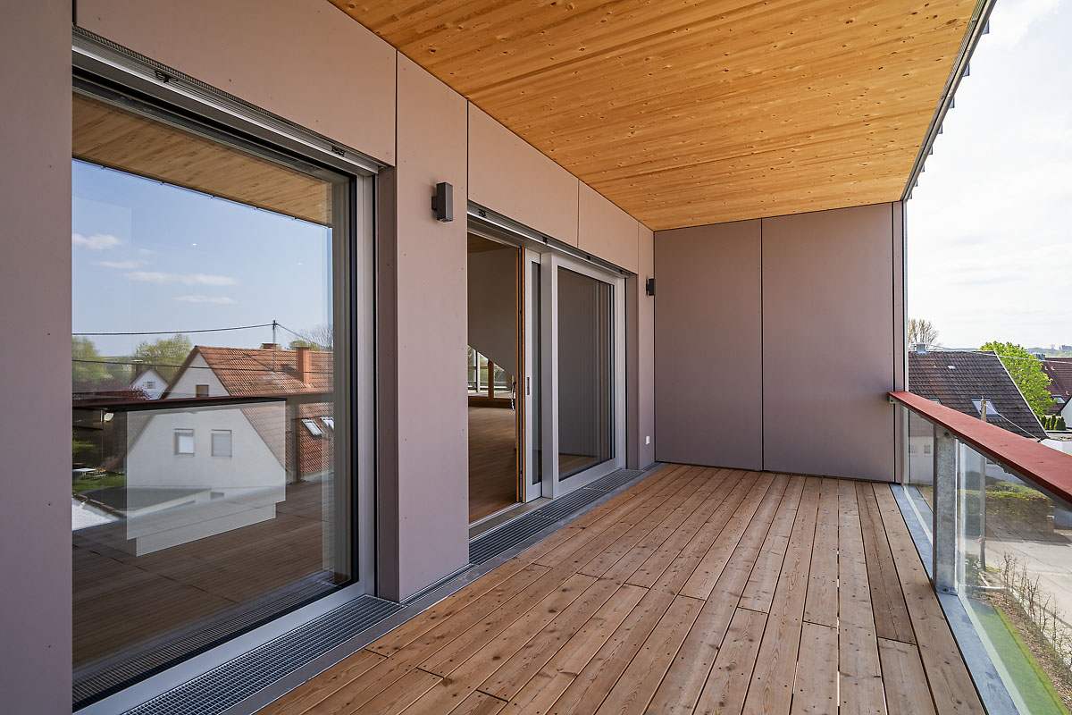 Rohbau für ein Mehrfamilienhaus in Wertingen-Gottmannshofen