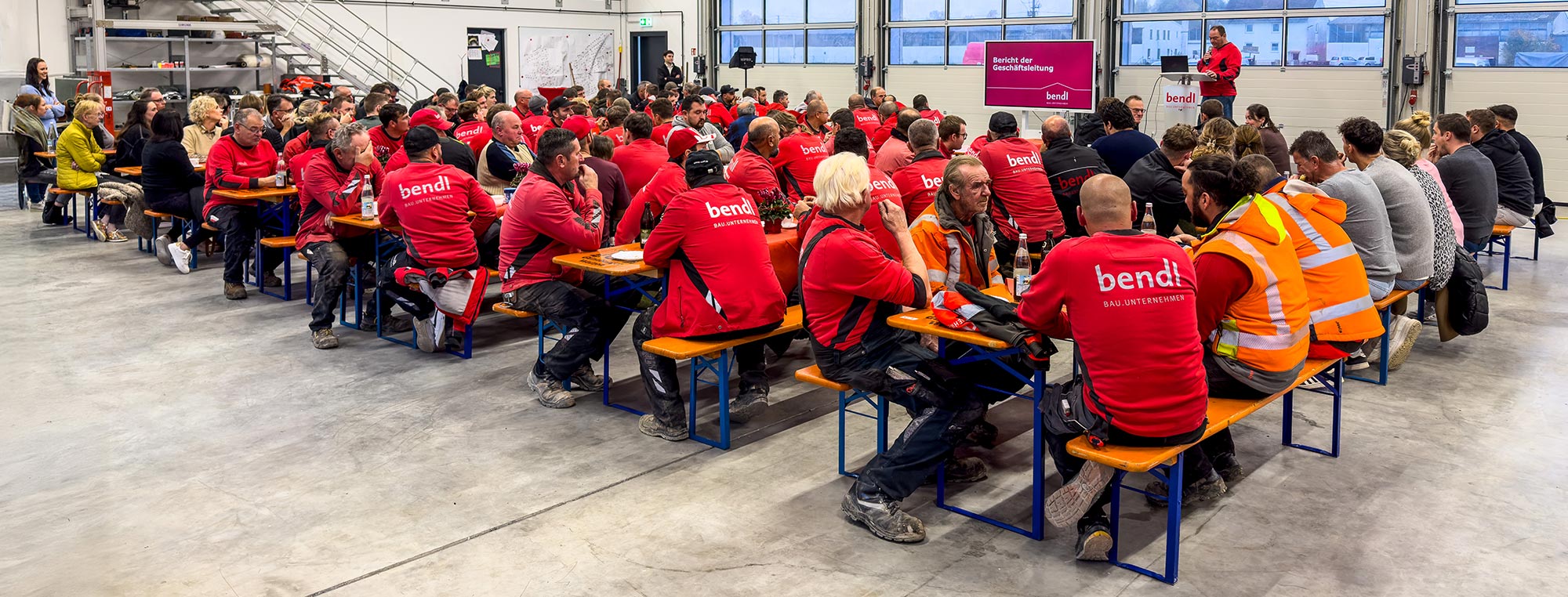 Der bendl Betriebsrat führte die diesjährige Betriebsvesammlung 2024 durch.