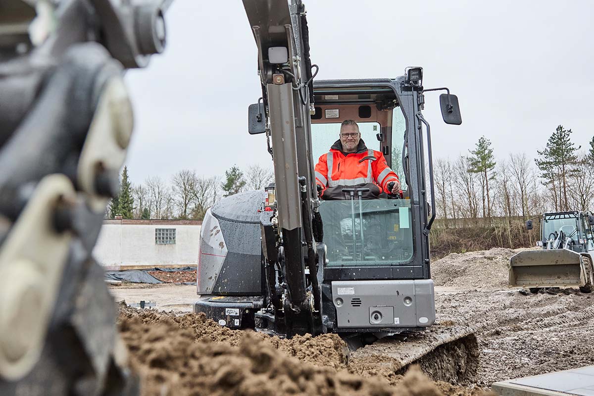 Der neue Kubota Kompaktbagger im bendl-Fuhrpark.