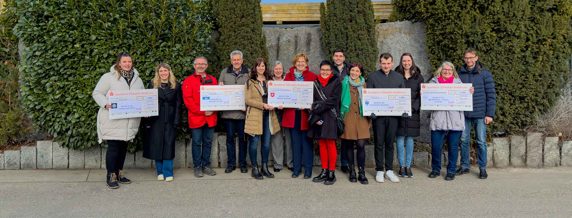 Jahresauftaktspende - bendl spendet 5.000 € für den guten Zweck.