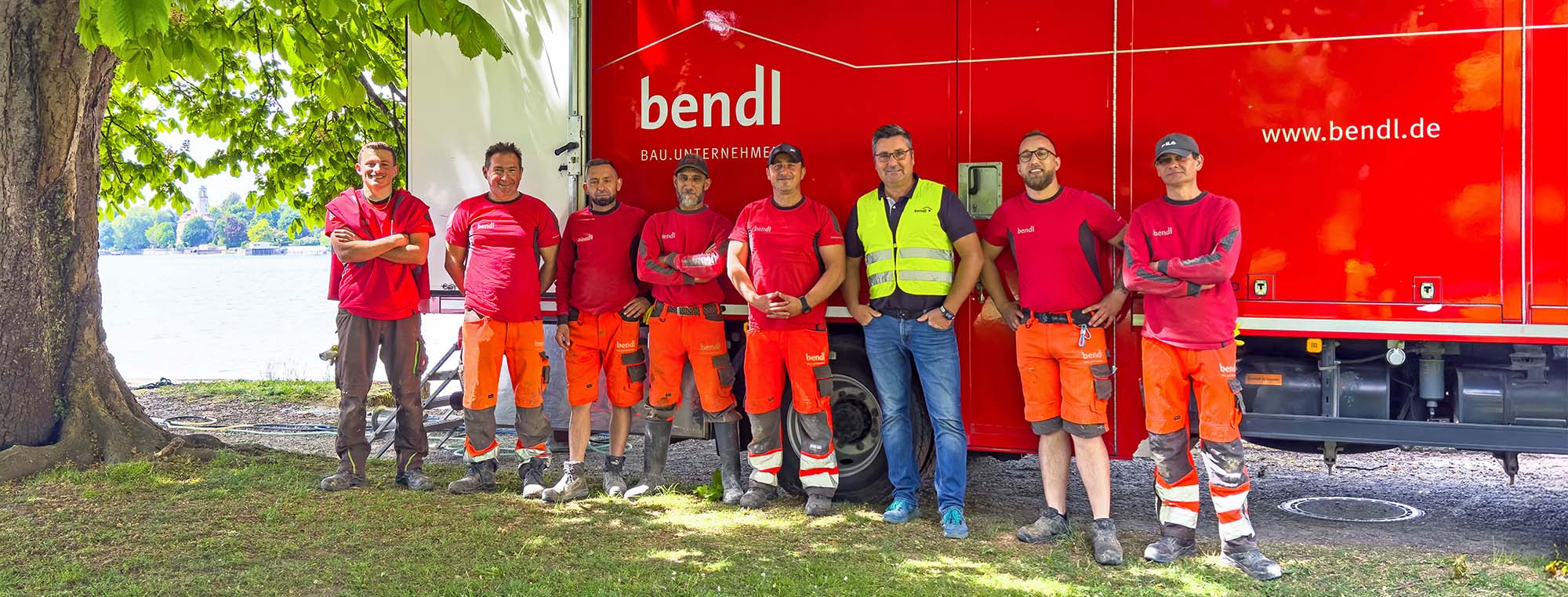 Unser Kanalsanierungsteam am Bodensee.