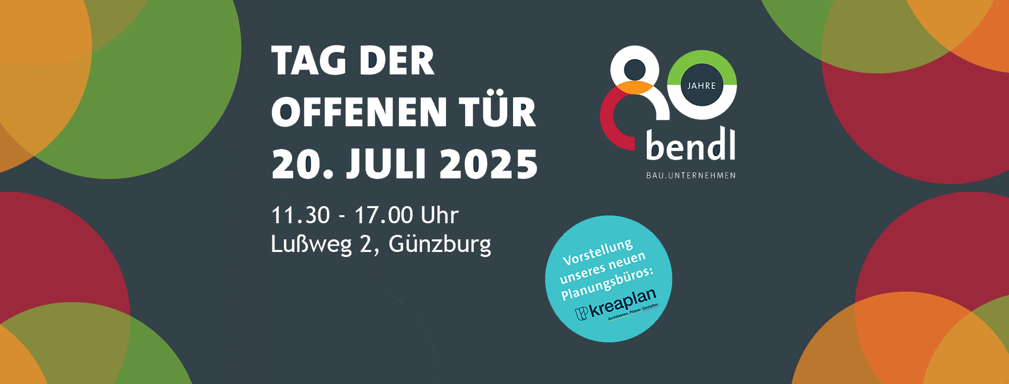 Tag der offenen Tür - Sonntag, 20. Juli