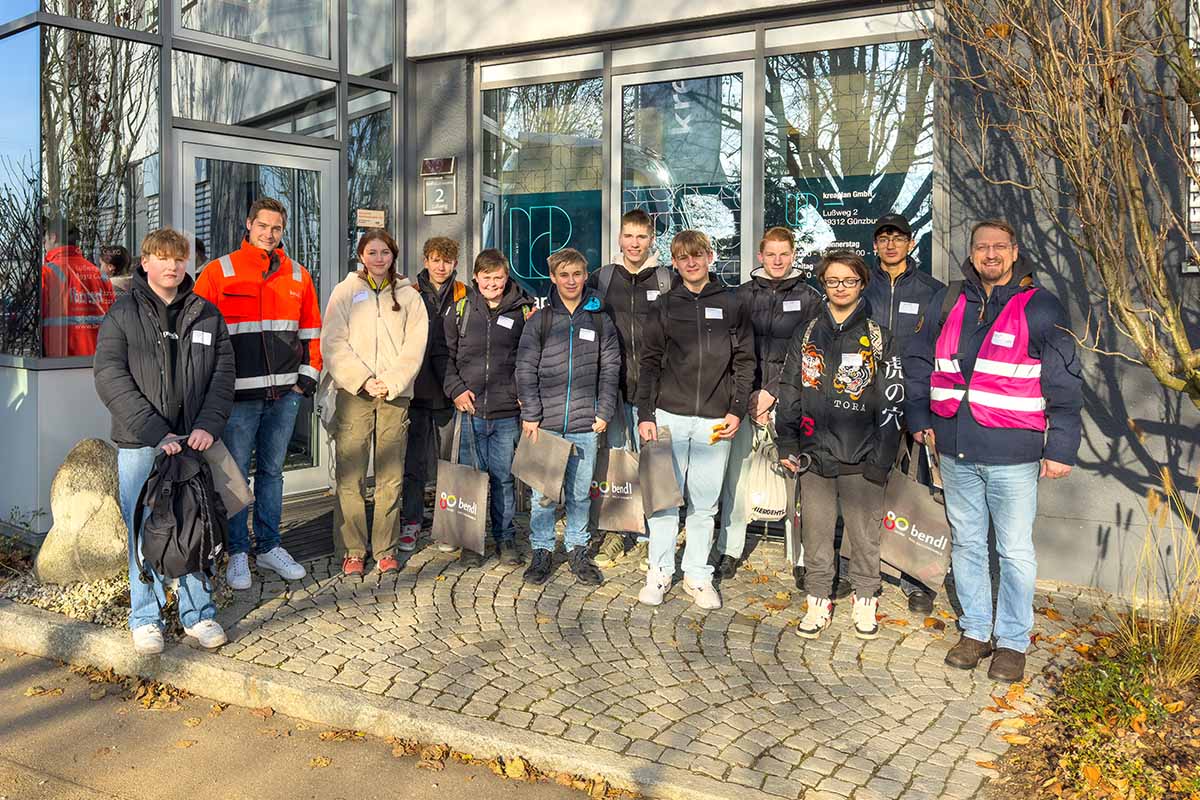 Das Bauunternehmen bendl beim Tag der Ausbildung 2025.