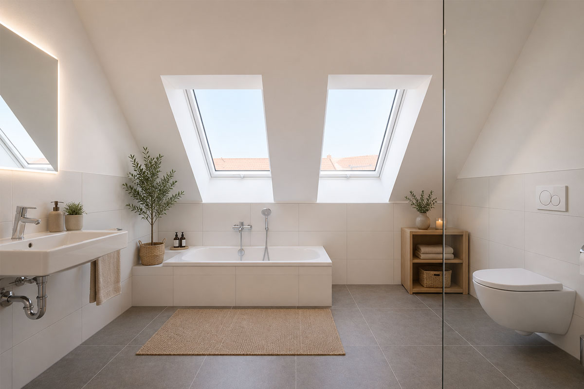 Dachgeschosswohnung W9 DuoLiving in Krumbach