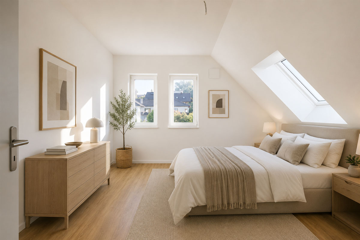 Dachgeschosswohnung W9 DuoLiving in Krumbach