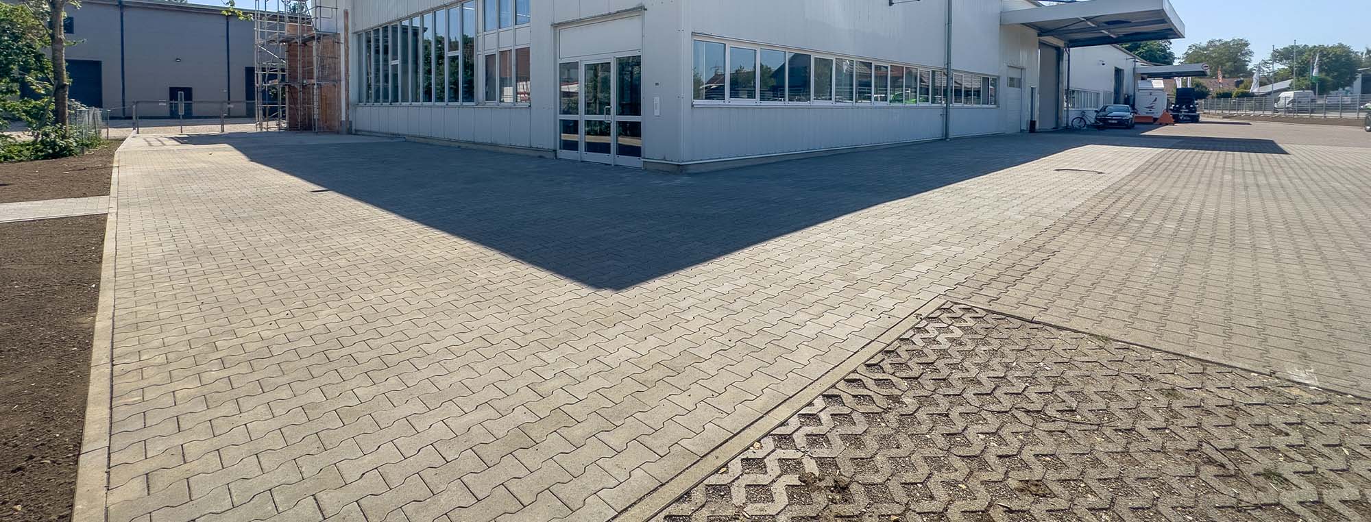 Pflasterarbeiten von unserem Bauschnelldienst