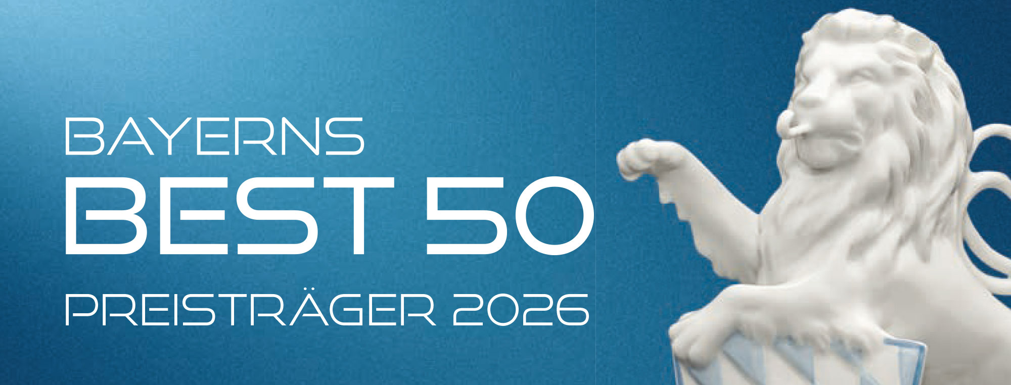 bendl ist Hauptpreisträger 2026 - Bayerns Best 50